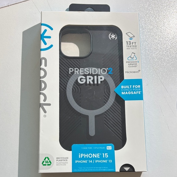 Speck Presidio2 Grip iPhone Case - Black - Picture 1 of 1